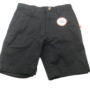 Wonder Nation Boy's Size 6 Adjustable Waist Flat Front Shorts Gray New With Tags
